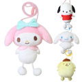Sanrio 三麗鷗 絨毛細腿玩偶零錢斜背包 (經典款) 美樂蒂 大耳狗 布丁狗 Sanrio 三麗鷗 絨毛細腿玩偶零錢斜背包 (經典款) 美樂蒂 大耳狗 布丁狗