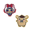 Sanrio 三麗鷗 x 塔麻可吉 刺繡造型裝飾貼 (變裝款) Kitty 人魚漢頓_1 Sanrio 三麗鷗 x 塔麻可吉 刺繡造型裝飾貼 (變裝款) Kitty 人魚漢頓_1