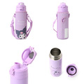 Sanrio 三麗鷗 彈蓋式保冷水壺附水壺袋 470ml (探頭款) Kitty 酷洛米 大耳狗_4 Sanrio 三麗鷗 彈蓋式保冷水壺附水壺袋 470ml (探頭款) Kitty 酷洛米 大耳狗_4