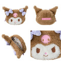 Sanrio 三麗鷗 絨毛造型化妝包 (和風圖案) Kitty 美樂蒂 大耳狗 酷洛米_4 Sanrio 三麗鷗 絨毛造型化妝包 (和風圖案) Kitty 美樂蒂 大耳狗 酷洛米_4
