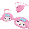 Sanrio 三麗鷗 玩偶造型斜背口袋夾包 (大臉款) Kitty 美樂蒂 酷洛米 大耳狗_3 Sanrio 三麗鷗 玩偶造型斜背口袋夾包 (大臉款) Kitty 美樂蒂 酷洛米 大耳狗_3