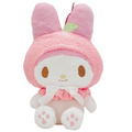 Sanrio 三麗鷗 絨毛玩偶娃娃 (水果頭套) Kitty 美樂蒂 大耳狗 布丁狗_2 Sanrio 三麗鷗 絨毛玩偶娃娃 (水果頭套) Kitty 美樂蒂 大耳狗 布丁狗_2