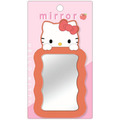 Sanrio 三麗鷗 造型手拿隨身鏡 (波浪款) Kitty 美樂蒂 酷洛米 布丁狗 大耳狗_2 Sanrio 三麗鷗 造型手拿隨身鏡 (波浪款) Kitty 美樂蒂 酷洛米 布丁狗 大耳狗_2