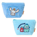 Sanrio 三麗鷗 短絨拉鍊化妝包 Kitty 美樂蒂 花丸 大耳狗_3 Sanrio 三麗鷗 短絨拉鍊化妝包 Kitty 美樂蒂 花丸 大耳狗_3