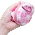Sanrio 三麗鷗 造型絨毛扣環小物收納包 (櫻花款) Kitty 美樂蒂 酷洛米_1 Sanrio 三麗鷗 造型絨毛扣環小物收納包 (櫻花款) Kitty 美樂蒂 酷洛米_1