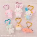 ▲官網特價▲Sanrio 三麗鷗 愛心扣環迷你玩偶吊飾 (毛茸茸款) 花小兔 切片妞 蛋黃哥_1 ▲官網特價▲Sanrio 三麗鷗 愛心扣環迷你玩偶吊飾 (毛茸茸款) 花小兔 切片妞 蛋黃哥_1
