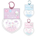 Sanrio 三麗鷗 Hello Kitty 液態愛心透明鑰匙圈 (fantasy 美人魚) Sanrio 三麗鷗 Hello Kitty 液態愛心透明鑰匙圈 (fantasy 美人魚)