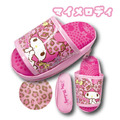 Sanrio 三麗鷗 拖鞋造型筆袋 (豹紋款) Kitty 美樂蒂 酷洛米_3 Sanrio 三麗鷗 拖鞋造型筆袋 (豹紋款) Kitty 美樂蒂 酷洛米_3