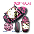 Sanrio 三麗鷗 拖鞋造型筆袋 (豹紋款) Kitty 美樂蒂 酷洛米_1 Sanrio 三麗鷗 拖鞋造型筆袋 (豹紋款) Kitty 美樂蒂 酷洛米_1