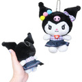 Sanrio 三麗鷗 絨毛玩偶吊飾 (牛仔格紋款) Kitty 酷洛米 美樂蒂_6 Sanrio 三麗鷗 絨毛玩偶吊飾 (牛仔格紋款) Kitty 酷洛米 美樂蒂_6