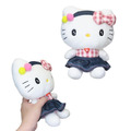 Sanrio 三麗鷗 絨毛玩偶娃娃 (牛仔格紋款) Kitty 酷洛米 美樂蒂_1 Sanrio 三麗鷗 絨毛玩偶娃娃 (牛仔格紋款) Kitty 酷洛米 美樂蒂_1
