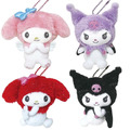 Sanrio 三麗鷗 絨毛玩偶吊飾 (天使系列) 美樂蒂 酷洛米 Sanrio 三麗鷗 絨毛玩偶吊飾 (天使系列) 美樂蒂 酷洛米