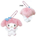 Sanrio 三麗鷗 絨毛玩偶吊飾 (天使系列) 美樂蒂 酷洛米_1 Sanrio 三麗鷗 絨毛玩偶吊飾 (天使系列) 美樂蒂 酷洛米_1