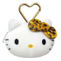 Sanrio 三麗鷗 Hello Kitty 絨毛造型零錢包吊飾 (豹紋款)_1 Sanrio 三麗鷗 Hello Kitty 絨毛造型零錢包吊飾 (豹紋款)_1