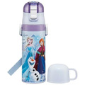 Skater 迪士尼 冰雪奇緣 兒童兩用不鏽鋼保溫瓶附背帶 470ml/430ml SKDC4 (藍紫款) Skater 迪士尼 冰雪奇緣 兒童兩用不鏽鋼保溫瓶附背帶 470ml/430ml SKDC4 (藍紫款)