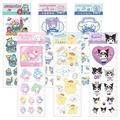 Sanrio 三麗鷗 水晶裝飾貼紙組 (動作款) 美樂蒂 人魚漢頓 酷洛米 布丁狗 Sanrio 三麗鷗 水晶裝飾貼紙組 (動作款) 美樂蒂 人魚漢頓 酷洛米 布丁狗