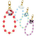 Sanrio 三麗鷗 串珠吊飾鑰匙圈 (動作款) Kitty 酷洛米 大耳狗 帕恰狗 Sanrio 三麗鷗 串珠吊飾鑰匙圈 (動作款) Kitty 酷洛米 大耳狗 帕恰狗