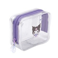 Sanrio 三麗鷗 拉鏈透明方形化妝包 (亮片款) Kitty 美樂蒂 酷洛米 布丁狗 大耳狗 帕恰狗_3 Sanrio 三麗鷗 拉鏈透明方形化妝包 (亮片款) Kitty 美樂蒂 酷洛米 布丁狗 大耳狗 帕恰狗_3