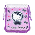 Sanrio 三麗鷗 Hello Kitty 緞面束口袋 (Lovely Frill系列 蘿莉塔)_3 Sanrio 三麗鷗 Hello Kitty 緞面束口袋 (Lovely Frill系列 蘿莉塔)_3