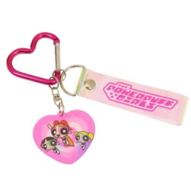 飛天小女警 壓克力心形鑰匙圈 (粉極光款) 飛天小女警 壓克力心形鑰匙圈 (粉極光款)