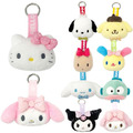 【限購】Sanrio 三麗鷗 絨毛玩偶扣環吊飾 (大頭款) Kitty 美樂蒂 布丁狗 花小兔 【限購】Sanrio 三麗鷗 絨毛玩偶扣環吊飾 (大頭款) Kitty 美樂蒂 布丁狗 花小兔