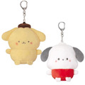 Sanrio 三麗鷗 絨毛玩偶鑰匙圈 (胖胖豆豆眼款) Kitty 大耳狗 酷洛米 美樂蒂_3 Sanrio 三麗鷗 絨毛玩偶鑰匙圈 (胖胖豆豆眼款) Kitty 大耳狗 酷洛米 美樂蒂_3