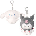 Sanrio 三麗鷗 絨毛玩偶鑰匙圈 (胖胖豆豆眼款) Kitty 大耳狗 酷洛米 美樂蒂_2 Sanrio 三麗鷗 絨毛玩偶鑰匙圈 (胖胖豆豆眼款) Kitty 大耳狗 酷洛米 美樂蒂_2