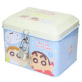 Sanrio 三麗鷗 蠟筆小新 史努比 鐵盒存錢筒附鎖_4 Sanrio 三麗鷗 蠟筆小新 史努比 鐵盒存錢筒附鎖_4