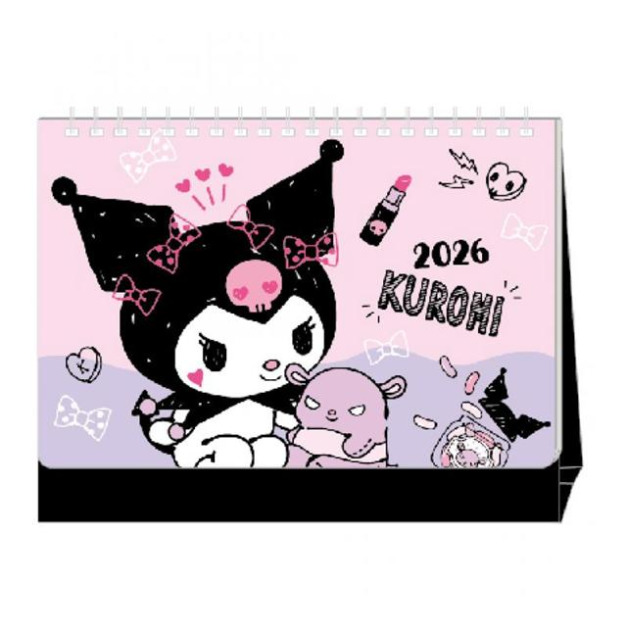 Sanrio 三麗鷗 酷洛米 2026 線圈桌曆 B6 Sanrio 三麗鷗 酷洛米 2026 線圈桌曆 B6