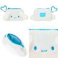 Sanrio 三麗鷗 絨毛造型扁平袋附扣環 (大臉款) Kitty 美樂蒂 大耳狗 酷洛米_3 Sanrio 三麗鷗 絨毛造型扁平袋附扣環 (大臉款) Kitty 美樂蒂 大耳狗 酷洛米_3