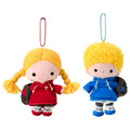 Sanrio 三麗鷗 絨毛玩偶雙吊飾 (復古雙人組) Patty Jimmy Emmy Eddy_1 Sanrio 三麗鷗 絨毛玩偶雙吊飾 (復古雙人組) Patty Jimmy Emmy Eddy_1