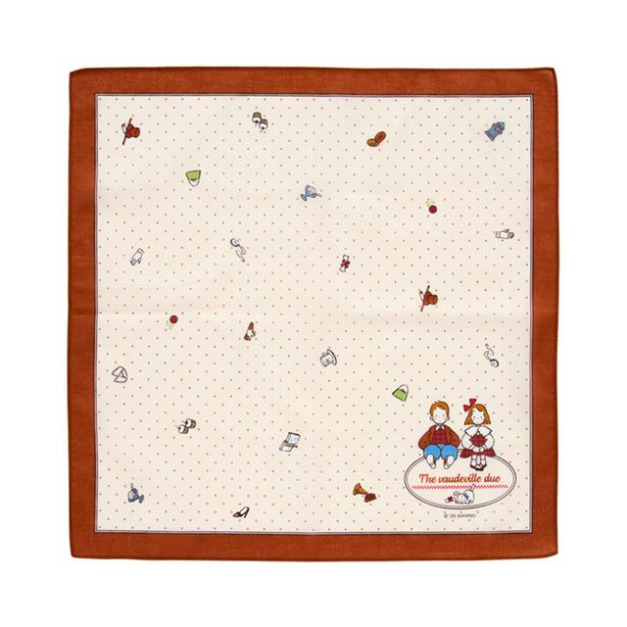Sanrio 三麗鷗 Eddy & Emmy 棉質手帕 40x40cm (復古雙人組) Sanrio 三麗鷗 Eddy & Emmy 棉質手帕 40x40cm (復古雙人組)