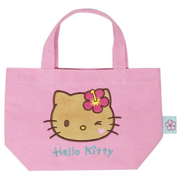 Sanrio 三麗鷗 Hello Kitty 棉質手提午餐袋 (千禧Y2K)