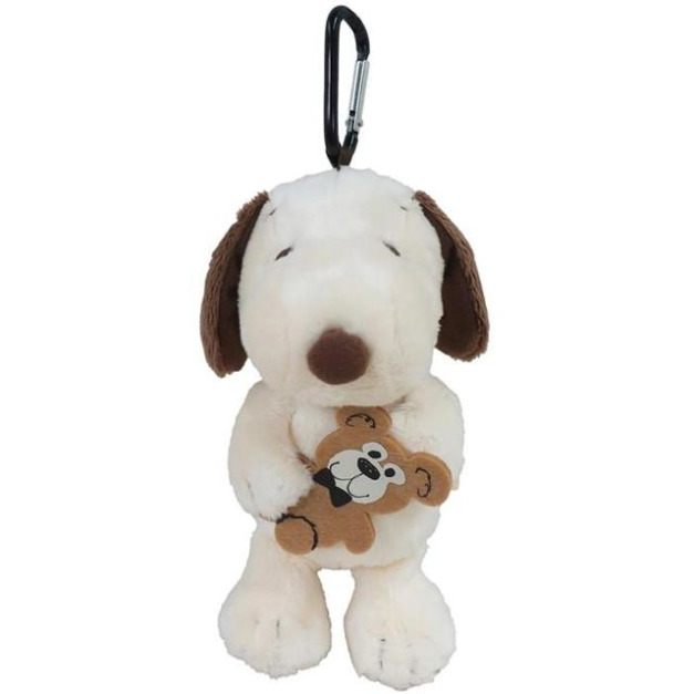 史努比 絨毛玩偶環保購物袋 (抱熊款) 史努比 絨毛玩偶環保購物袋 (抱熊款)