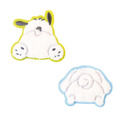 Sanrio 三麗鷗 絨毛造型裝飾貼 (屁屁款) Kitty 酷洛米 美樂蒂 大耳狗_3 Sanrio 三麗鷗 絨毛造型裝飾貼 (屁屁款) Kitty 酷洛米 美樂蒂 大耳狗_3