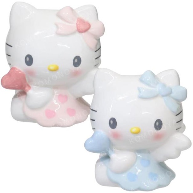 Sanrio 三麗鷗 Hello Kitty 陶瓷造型存錢筒 (天使款)
