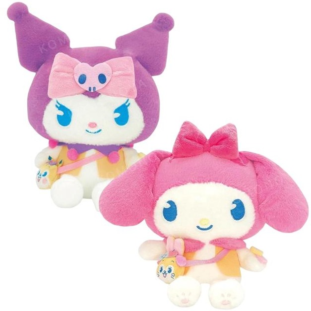 Sanrio 三麗鷗 x KUPPY RAMUNE 絨毛玩偶娃娃 (斜背包款)