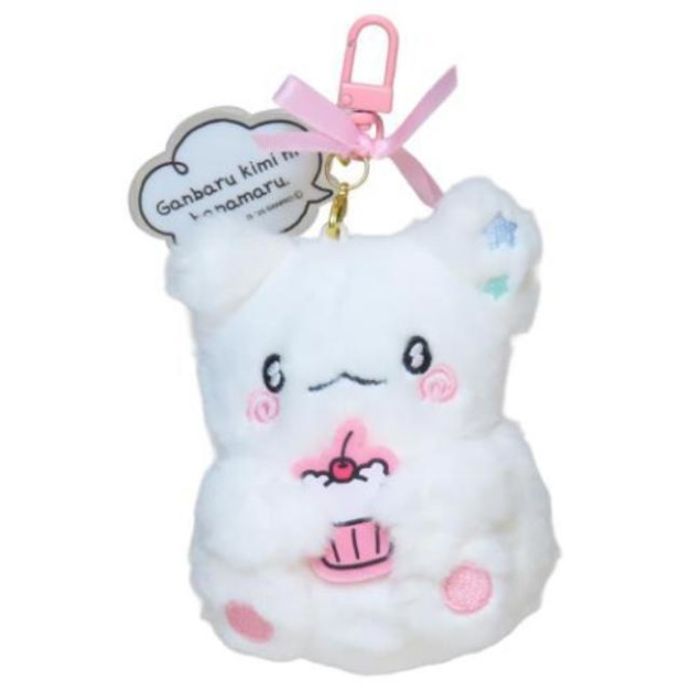 Sanrio 三麗鷗 花丸 絨毛玩偶吊飾 (杯子蛋糕款) Sanrio 三麗鷗 花丸 絨毛玩偶吊飾 (杯子蛋糕款)