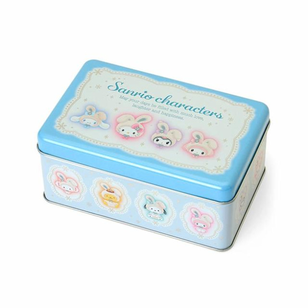 【限購】Sanrio 三麗鷗 方型鐵盒 (雪兔 聖誕星願) 【限購】Sanrio 三麗鷗 方型鐵盒 (雪兔 聖誕星願)