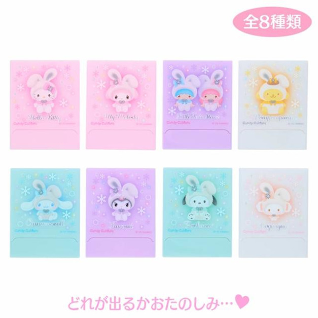 【限購】Sanrio 三麗鷗 樹脂方形卡片盒 全套8入盲盒 (雪兔 聖誕星願) 【限購】Sanrio 三麗鷗 樹脂方形卡片盒 全套8入盲盒 (雪兔 聖誕星願)