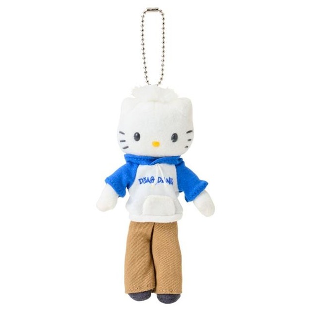 ▲預購特價【限購】Sanrio 三麗鷗 Dear Daniel 絨毛長腿玩偶吊飾 (帽T卡其褲裝 看我72變衣櫥系列)