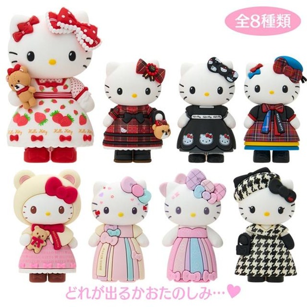 ▲預購特價【限購】Sanrio 三麗鷗 Hello Kitty 2018-2025 生日娃娃模型公仔 全套8入盲盒