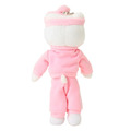 ▲預購特價【限購】Sanrio 三麗鷗 Hello Kitty 絨毛長腿玩偶吊飾 (粉色運動服裝 看我72變衣櫥系列)_2 ▲預購特價【限購】Sanrio 三麗鷗 Hello Kitty 絨毛長腿玩偶吊飾 (粉色運動服裝 看我72變衣櫥系列)_2