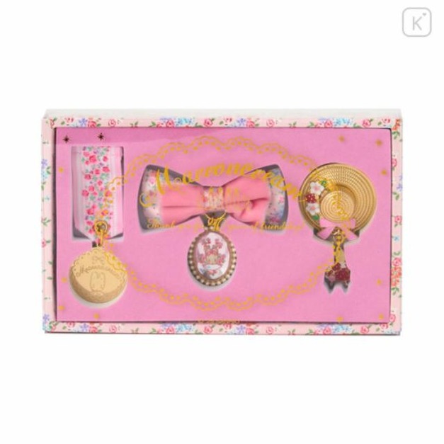 ▲特價 Sanrio 三麗鷗 兔媽媽 造型別針3入組 (田園碎花風格)