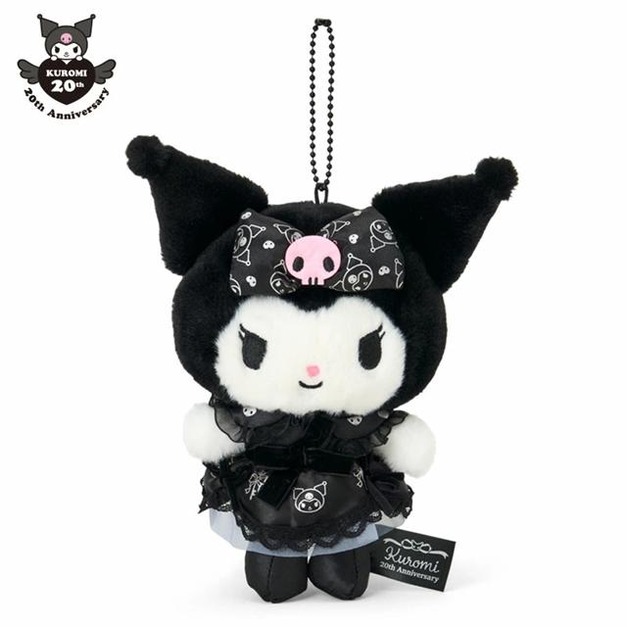 ▲特價【限購】Sanrio 三麗鷗 酷洛米 絨毛玩偶吊飾 (禮服 酷洛米的魔法鑰匙)