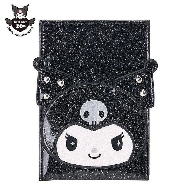 ▲預購特價 Sanrio 三麗鷗 酷洛米 皮質造型折疊鏡 (酷洛米的魔法鑰匙)