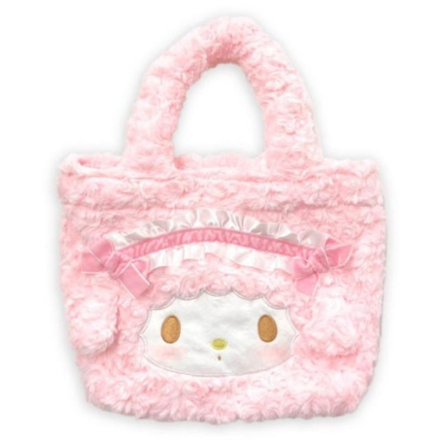 Sanrio 三麗鷗 Piano 彼安諾 絨毛造型手提袋 (大臉款) Sanrio 三麗鷗 Piano 彼安諾 絨毛造型手提袋 (大臉款)