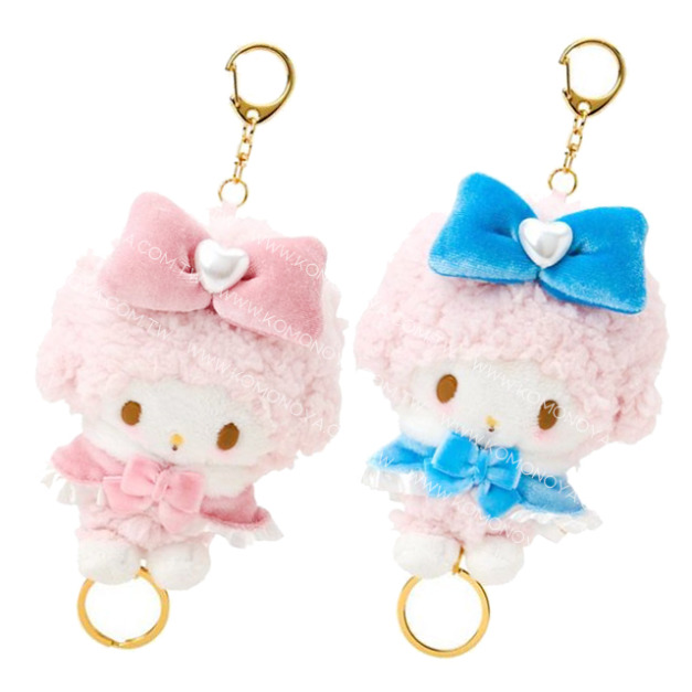 Sanrio 三麗鷗 Piano 彼安諾 絨毛伸縮吊飾鑰匙圈娃娃 (披肩款) Sanrio 三麗鷗 Piano 彼安諾 絨毛伸縮吊飾鑰匙圈娃娃 (披肩款)