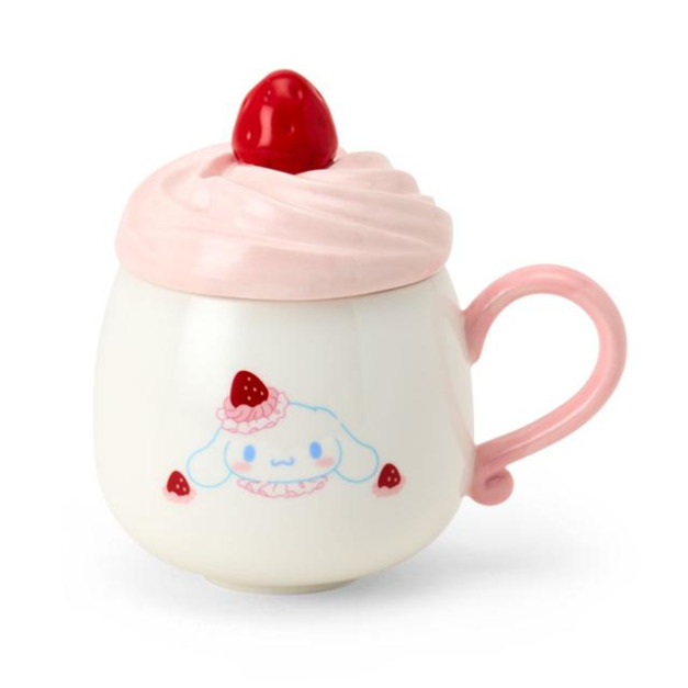 ▲預購特價【限購】Sanrio 三麗鷗 大耳狗 陶瓷造型馬克杯附蓋 290ml (草莓鮮奶油蛋糕) ▲預購特價【限購】Sanrio 三麗鷗 大耳狗 陶瓷造型馬克杯附蓋 290ml (草莓鮮奶油蛋糕)