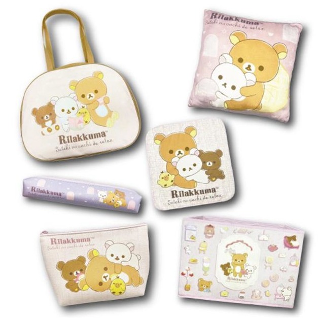 Sanrio 三麗鷗 拉拉熊 造型手提福袋6入組 (2025福袋)